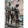 Gran escultura familiar de bronce CLBS-L056R